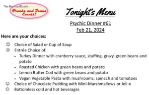 Menu - Psychic Readings Near Me